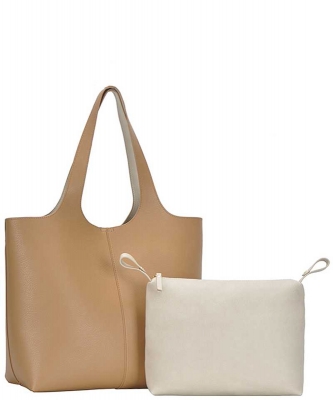 2in1 Fashion Tote Bag BGW-81617PP CAMEL